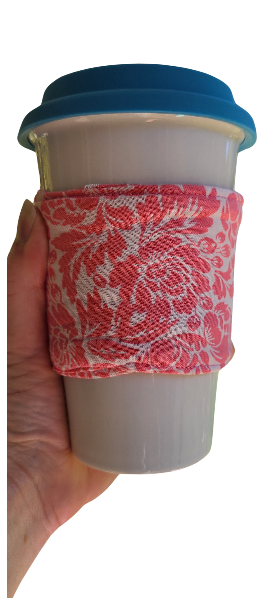 Coffee/Tea Cozy - Pink Flowers